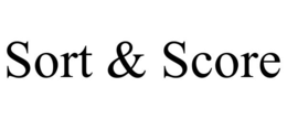 sort & score