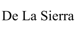 de la sierra
