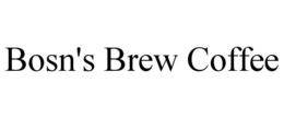bosn's brew coffee