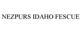 nezpurs idaho fescue