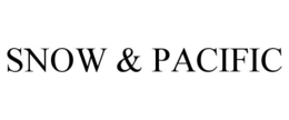 snow & pacific