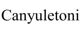 canyuletoni