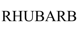 rhubarb
