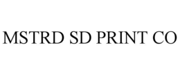 mstrd sd print co