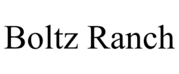 boltz ranch