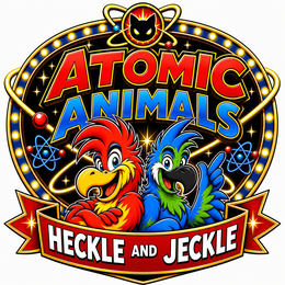 atomic animals heckle and jeckle