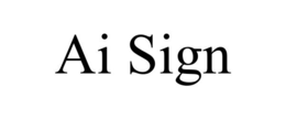 ai sign
