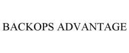 backops advantage