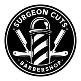 surgeon cuts barbershop