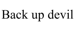 back up devil