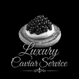 luxury caviar service