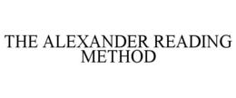 the alexander reading method