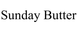 sunday butter