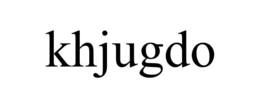 khjugdo