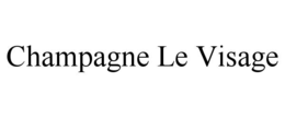 champagne le visage