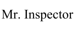 mr. inspector