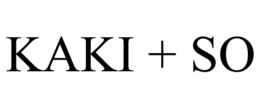 kaki + so