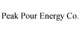 peak pour energy co.