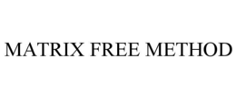 matrix free method