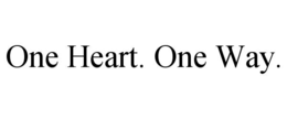 one heart. one way.