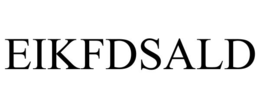 eikfdsald