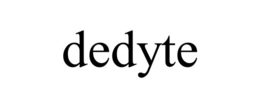 dedyte