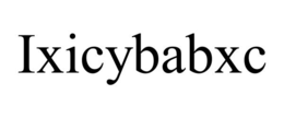 ixicybabxc