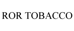 ror tobacco