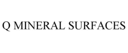 q mineral surfaces
