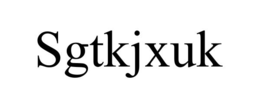 sgtkjxuk