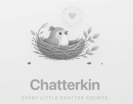 chatterkin every little chatter counts