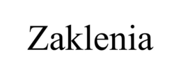 zaklenia