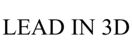 lead in 3d
