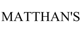 matthan's