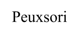 peuxsori