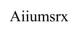 aiiumsrx