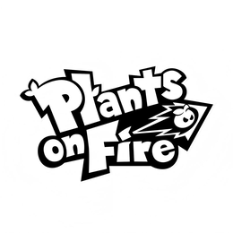plants on fire