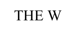 the w