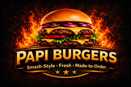 papi burgers smash-style · fresh · made-to-order