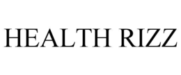 health rizz