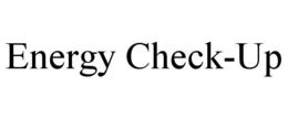 energy check-up