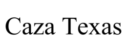 caza texas