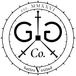 est. mmxxvi gg co. satireveritas