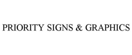 priority signs & graphics