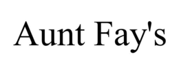 aunt fay's