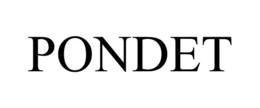 pondet