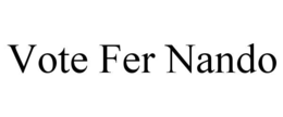 vote fer nando