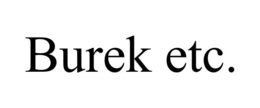 burek etc.