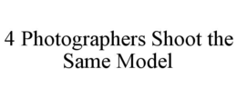 4 photographers shoot the same model