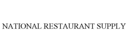 national restaurant supply